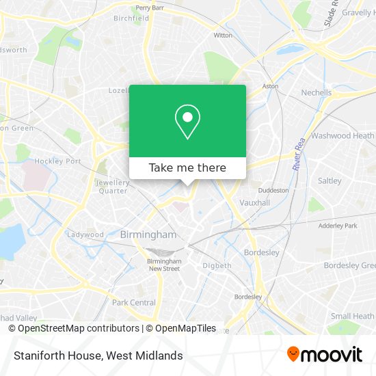 Staniforth House map