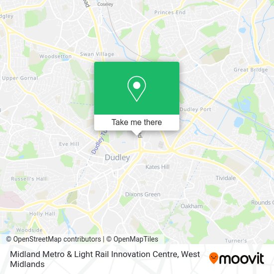 How to get to Midland Metro & Light Rail Innovation Centre in Castle