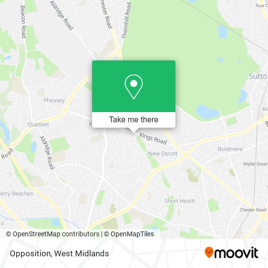 Opposition map