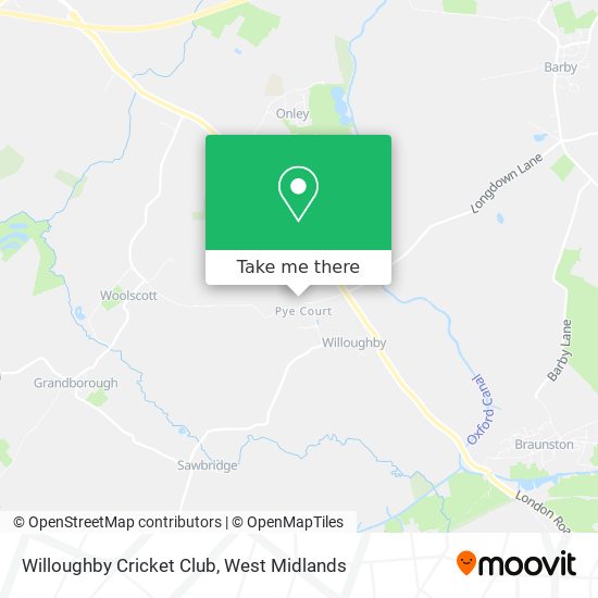 Willoughby Cricket Club map