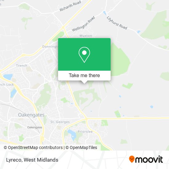 Lyreco map