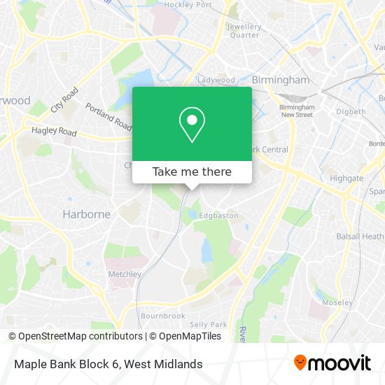 Maple Bank Block 6 map