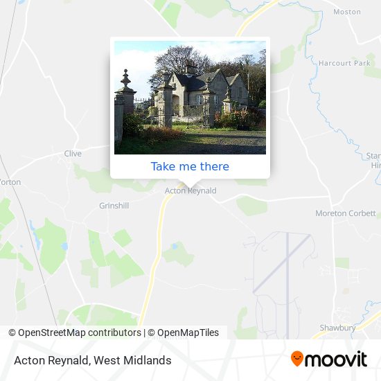Acton Reynald map
