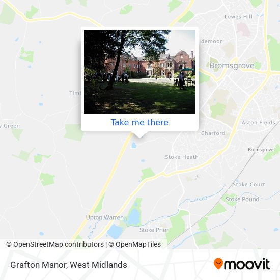 Grafton Manor map