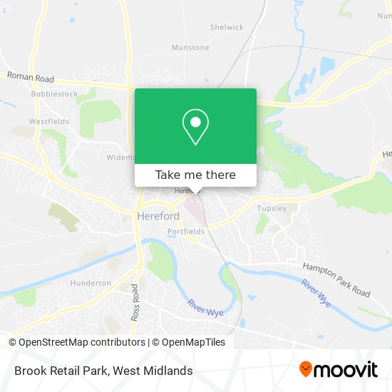 Brook Retail Park map