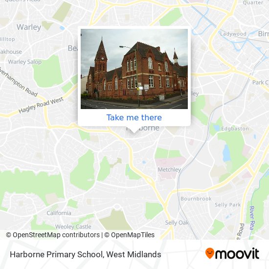 Harborne Primary School map