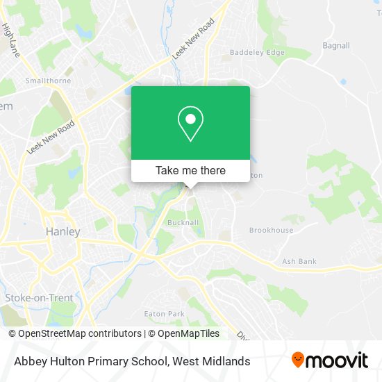 Abbey Hulton Primary School map