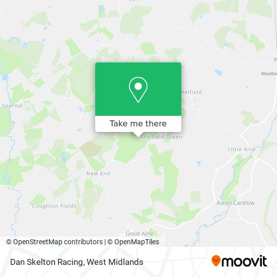 Dan Skelton Racing map
