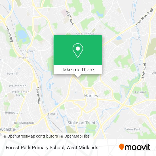 Forest Park Primary School map