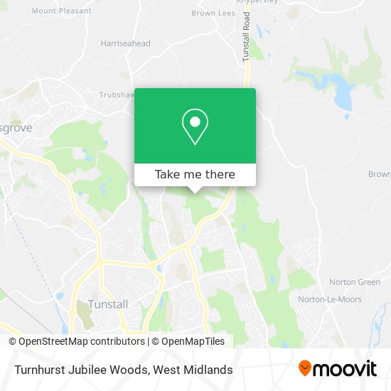 Turnhurst Jubilee Woods map