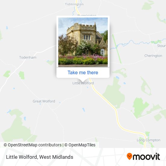 Little Wolford map