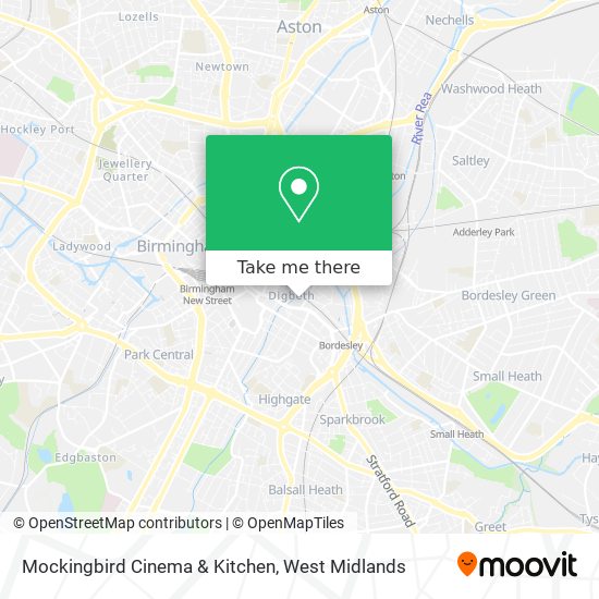 Mockingbird Cinema & Kitchen map
