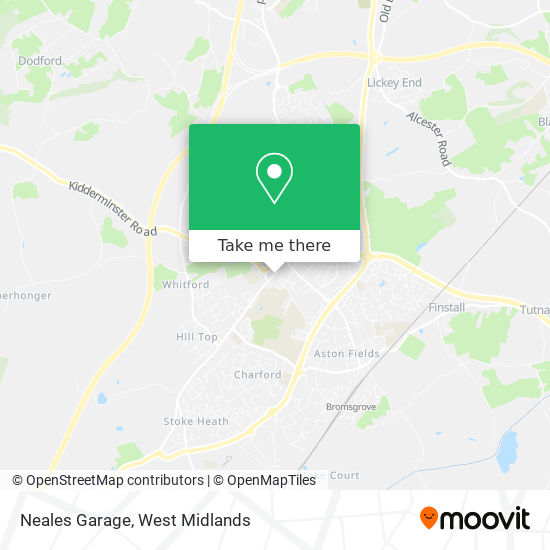 Neales Garage map