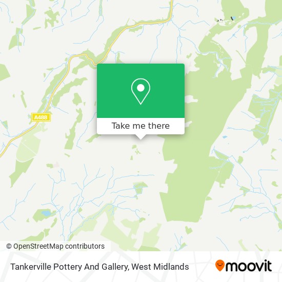 Tankerville Pottery And Gallery map