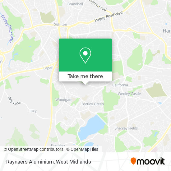 Raynaers Aluminium map