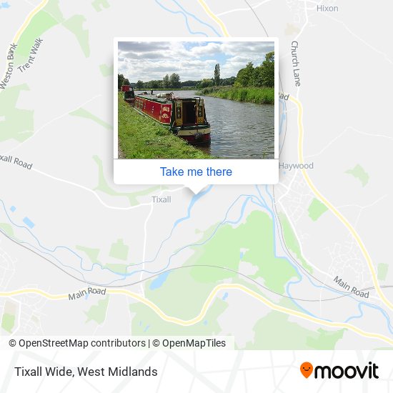 Tixall Wide map