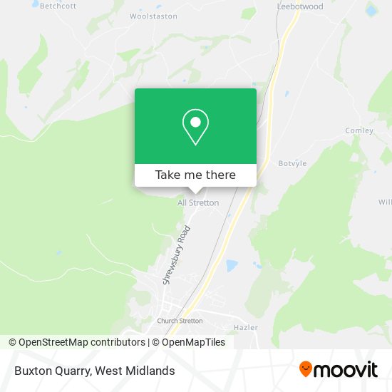 Buxton Quarry map