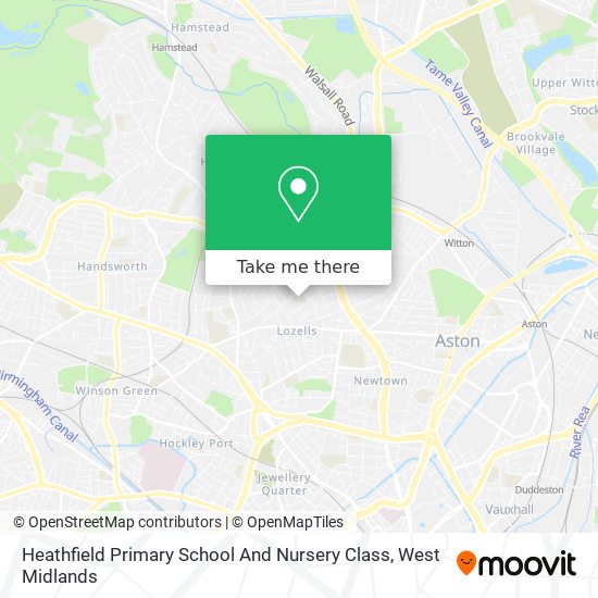 Heathfield Primary School And Nursery Class map
