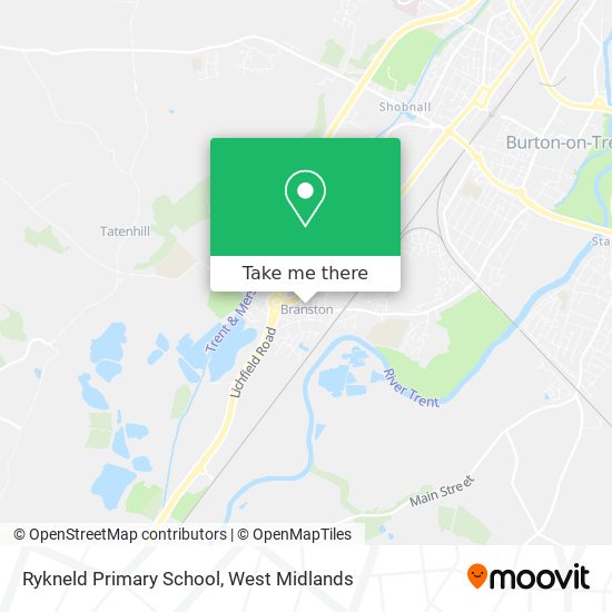 Rykneld Primary School map