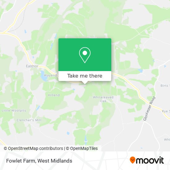 Fowlet Farm map