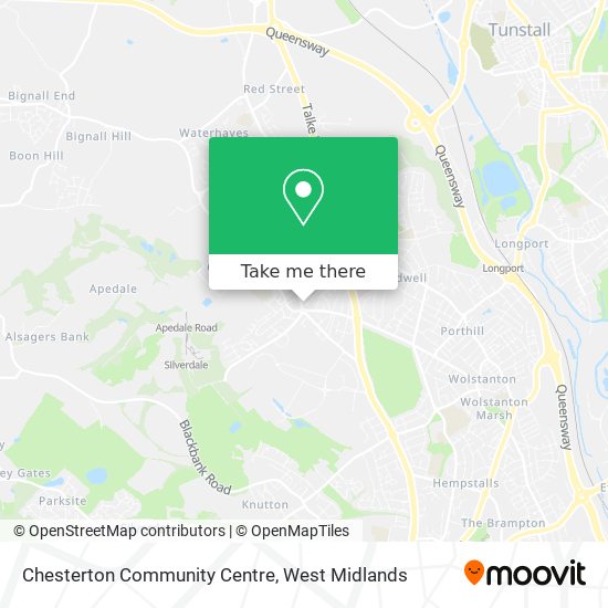 Chesterton Community Centre map