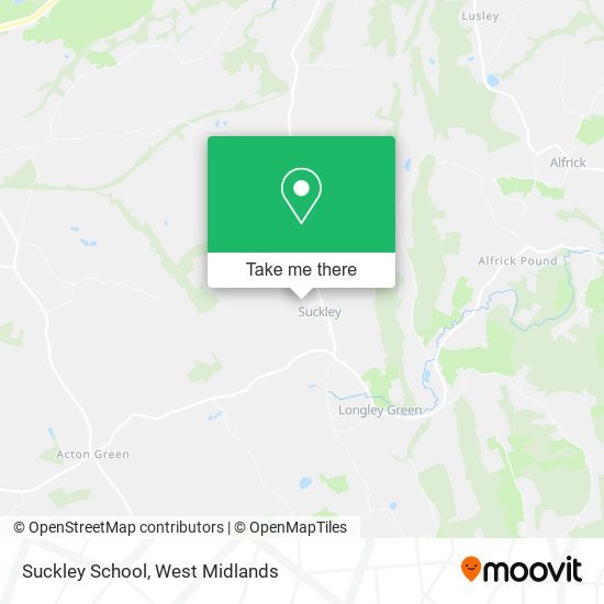 Suckley School map