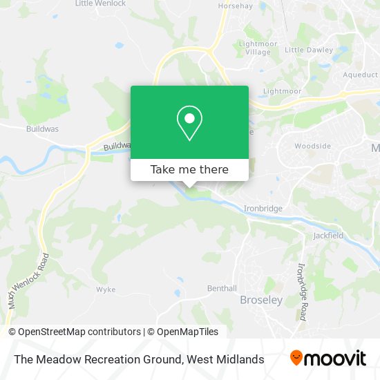 The Meadow Recreation Ground map