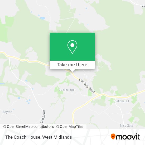 The Coach House map