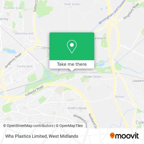 Whs Plastics Limited map