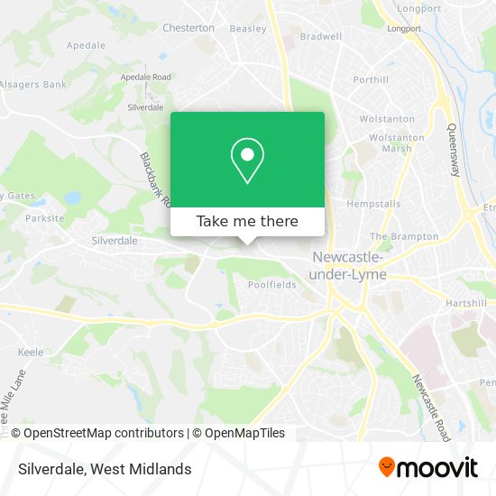 Silverdale map