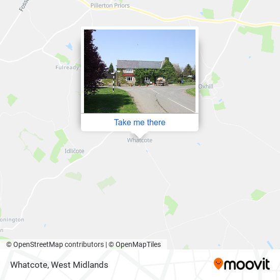 Whatcote map