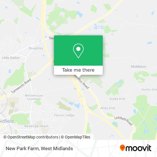 New Park Farm map