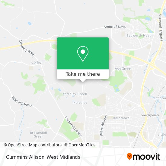 Cummins Allison map
