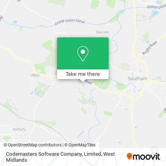Codemasters Software Company, Limited map