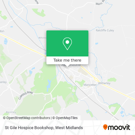 St Gile Hospice Bookshop map