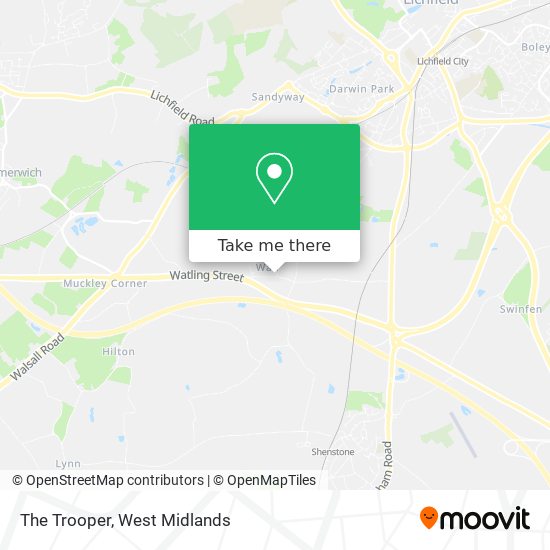 The Trooper map