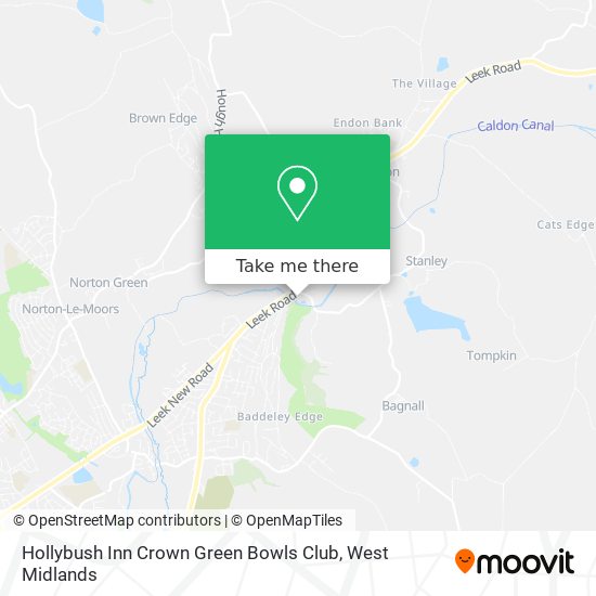 Hollybush Inn Crown Green Bowls Club map