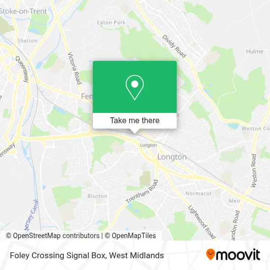 Foley Crossing Signal Box map