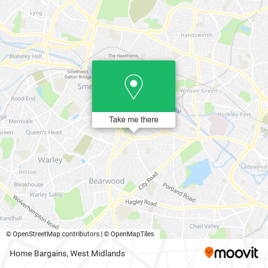 Home Bargains map