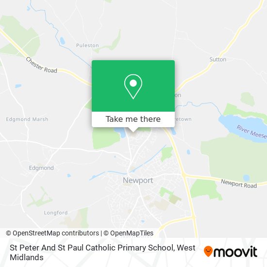 St Peter And St Paul Catholic Primary School map