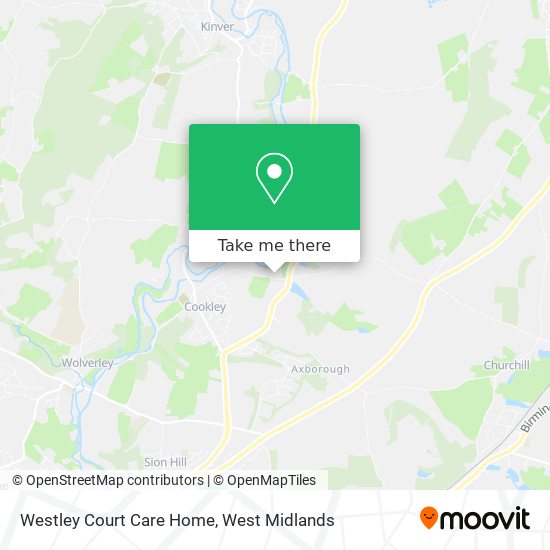 Westley Court Care Home map