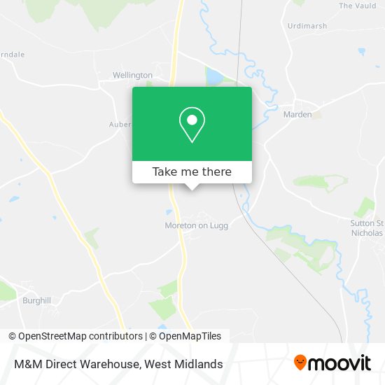 M&M Direct Warehouse map