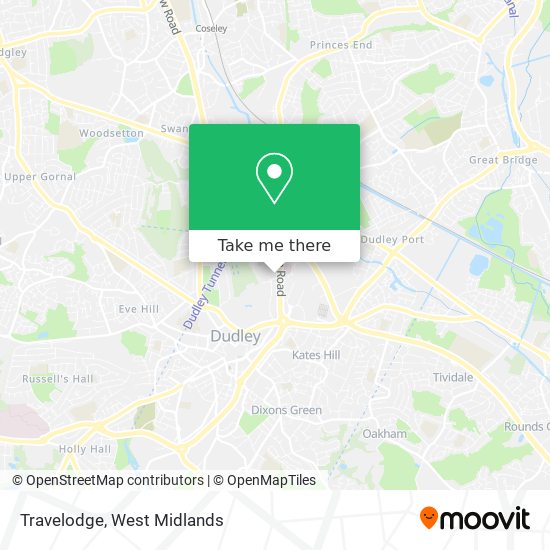 Travelodge map