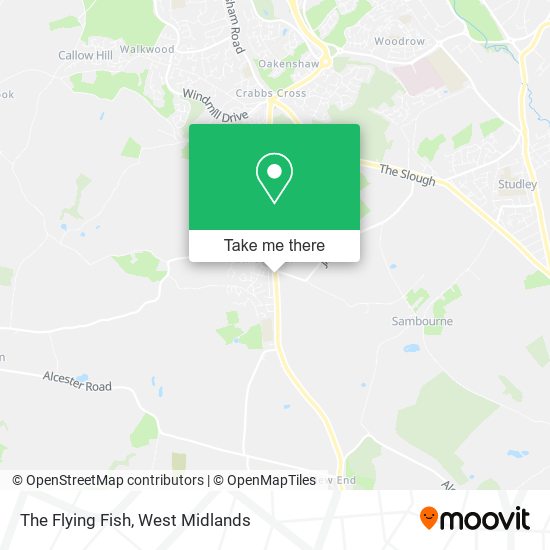 The Flying Fish map