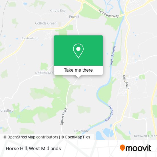 Horse Hill map