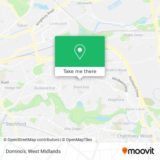 Domino's map