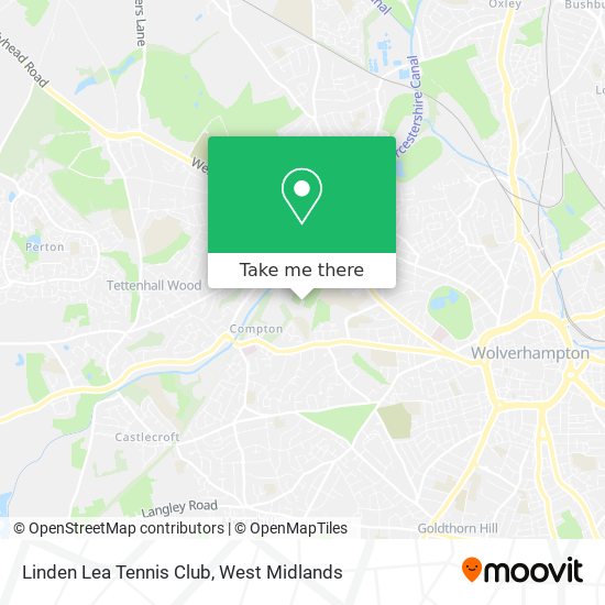 Linden Lea Tennis Club map