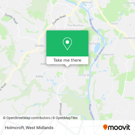 Holmcroft map