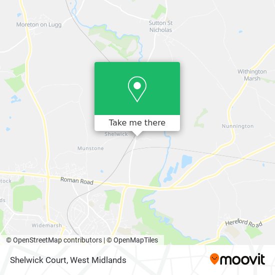 Shelwick Court map