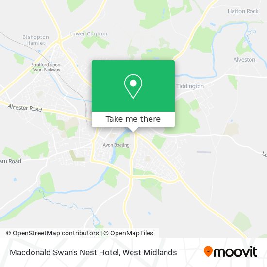 Macdonald Swan's Nest Hotel map